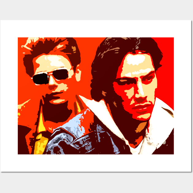 keanu reeves and river phoenix Wall Art by oryan80